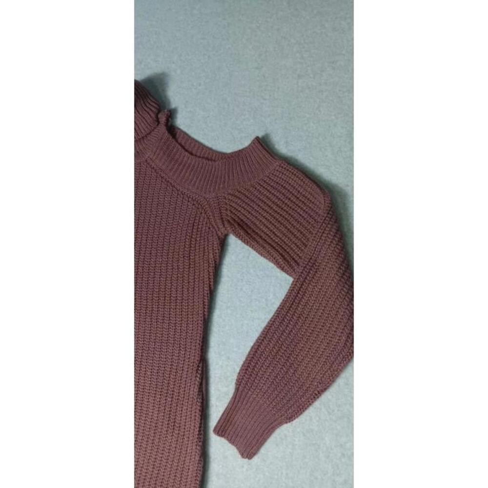 Say What? Cowl Neck Long Sleeve Off The Shoulder Sweater Dress Womens Size 1X... - Picture 6 of 12